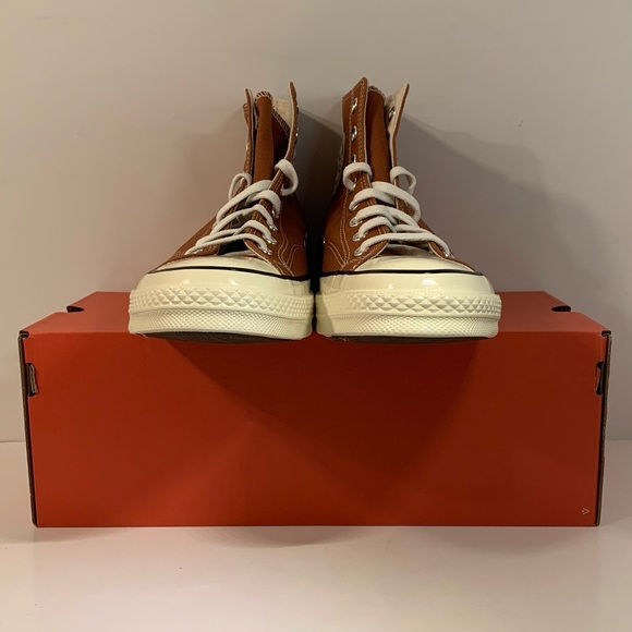 [BRAND NEW] CONVERSE CHUCK TAYLOR ALL STAR 70 HI VTG CANVAS TAWNY OWL SIZE 11 - Picture 4 of 9